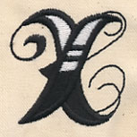 Inked Letter X