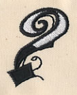 Inked Punctuation - Question Mark