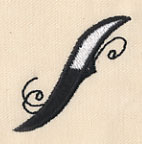 Inked Punctuation - Slash