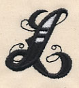 Inked Letter L