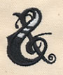 Inked Punctuation - Ampersand