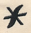 Inked Punctuation - Asterisk