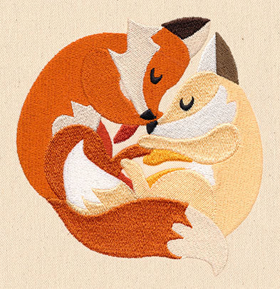 Snuggly Foxes