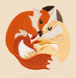 Snuggly Foxes