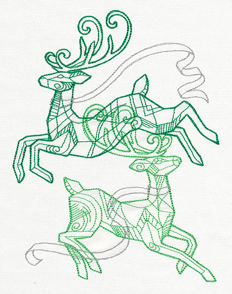 Crystal Christmas - Reindeer