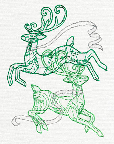 Crystal Christmas - Reindeer