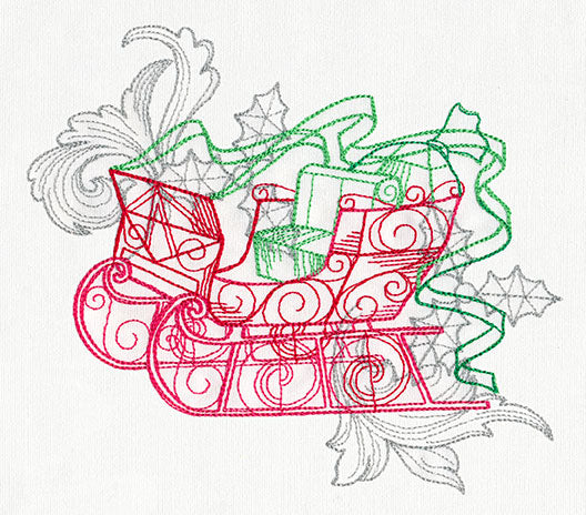 Crystal Christmas - Sleigh