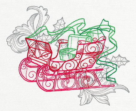 Crystal Christmas - Sleigh