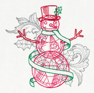 Crystal Christmas - Snowman