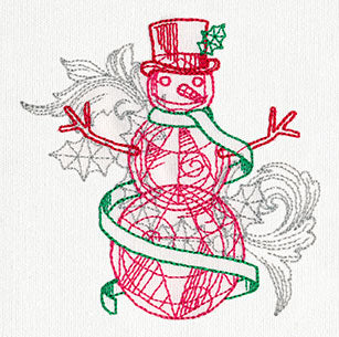 Crystal Christmas - Snowman