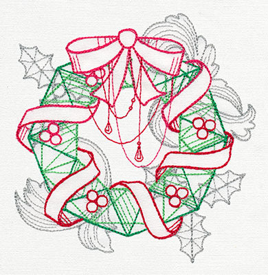 Crystal Christmas - Wreath