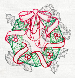 Crystal Christmas - Wreath