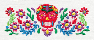 Folklorico - Calavera Border