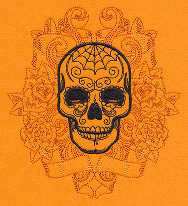 Shadowy Skull Tattoo