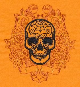 Shadowy Skull Tattoo