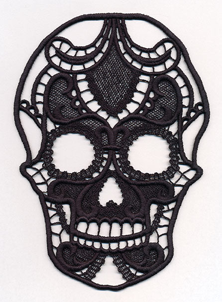 Frightfully Fashionable Skull (Lace)