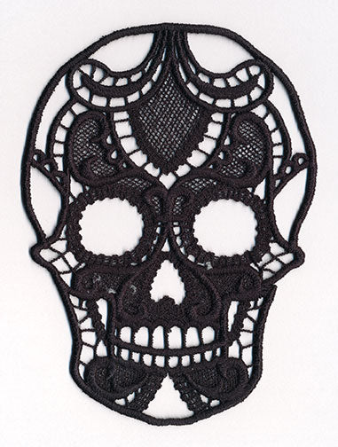 Frightfully Fashionable Skull (Lace)