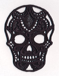 Frightfully Fashionable Skull (Lace)