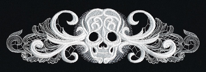 Ghost Baroque - Skull Border