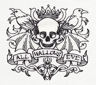 All Hallows' Eve Crest