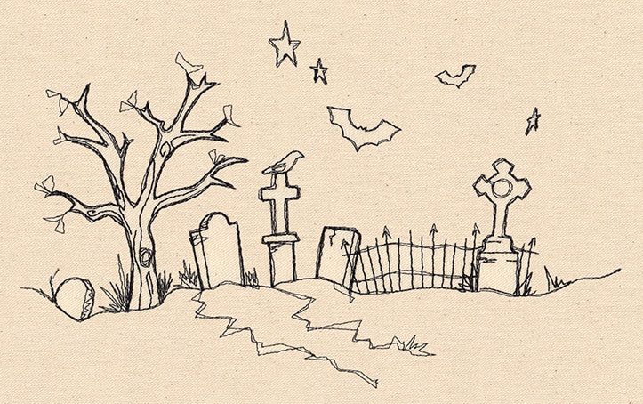 Ghostly Graveyard