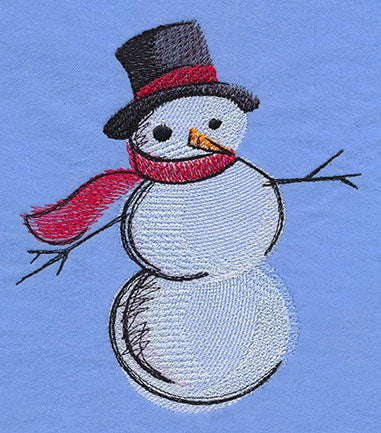 Painted Snowman