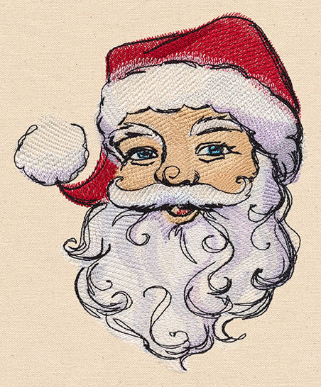 Painted Santa
