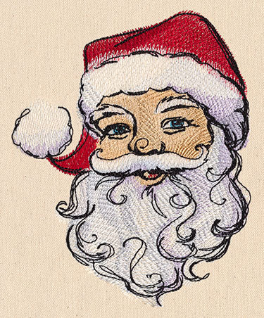 Painted Santa