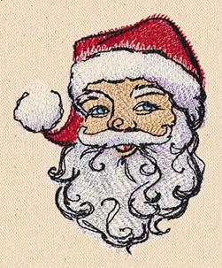 Painted Santa
