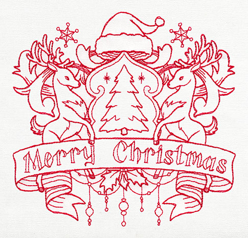 Merry Christmas Crest