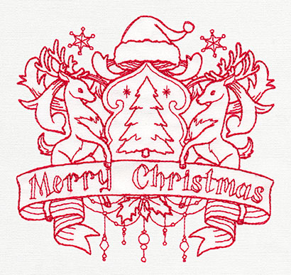 Merry Christmas Crest