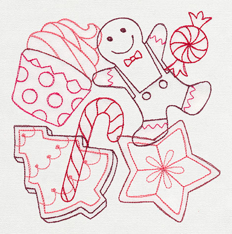 Christmas Sweets Collage