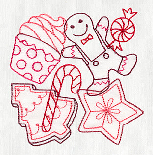 Christmas Sweets Collage