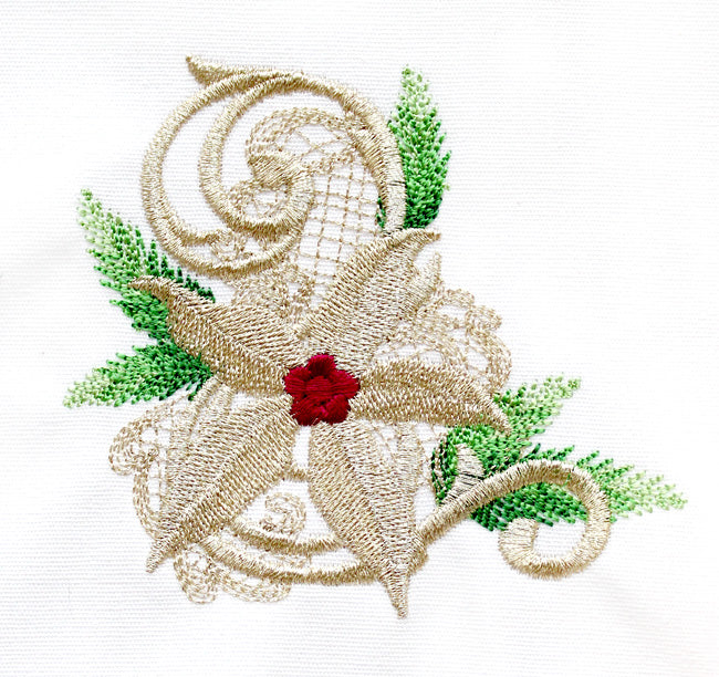 Gilded Yule - Poinsettia Corner