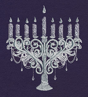 Bejeweled Menorah