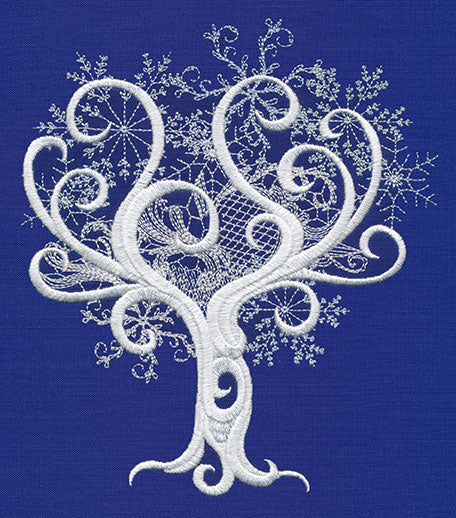 Snow Baroque Tree
