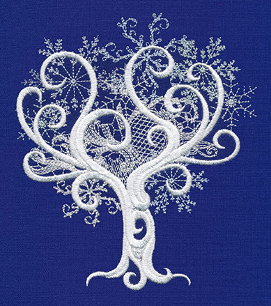 Snow Baroque Tree