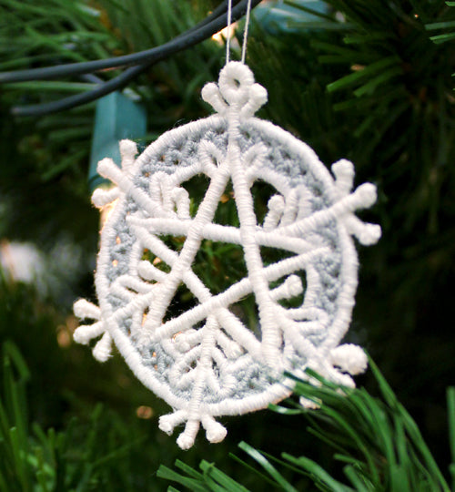 Five Elements Snowflake Ornament (Lace)