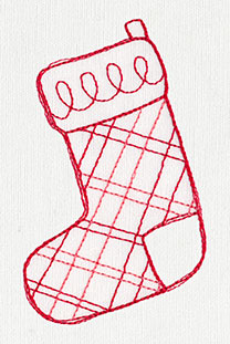 All Hung in a Row - Stocking 2