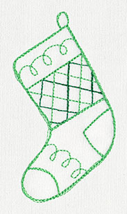 All Hung in a Row - Stocking 3