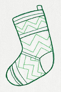 All Hung in a Row - Stocking 5