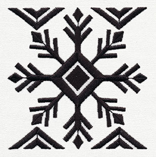 Ironic Sweater - Snowflake Pattern