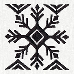 Ironic Sweater - Snowflake Pattern