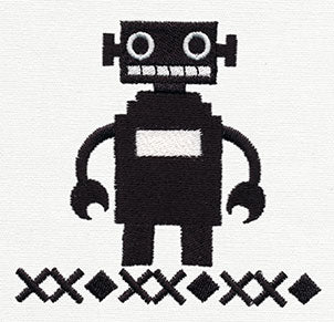Ironic Sweater - Robot