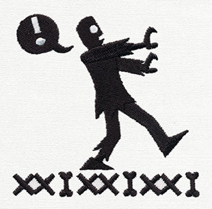 Ironic Sweater - Zombie