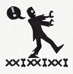 Ironic Sweater - Zombie