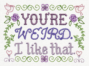 You're Weird Sampler