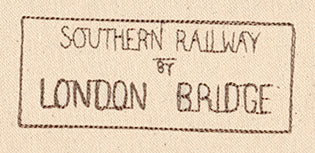 Passport to England - London Bridge Stamp