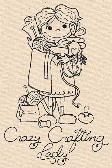 Crazy Crafting Lady