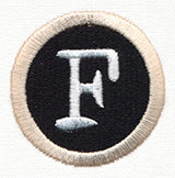 Typewriter Letter F